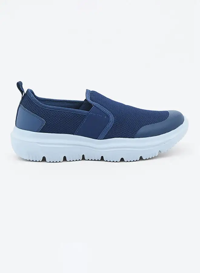 ZAHA Basic Slip Ons Navy/White