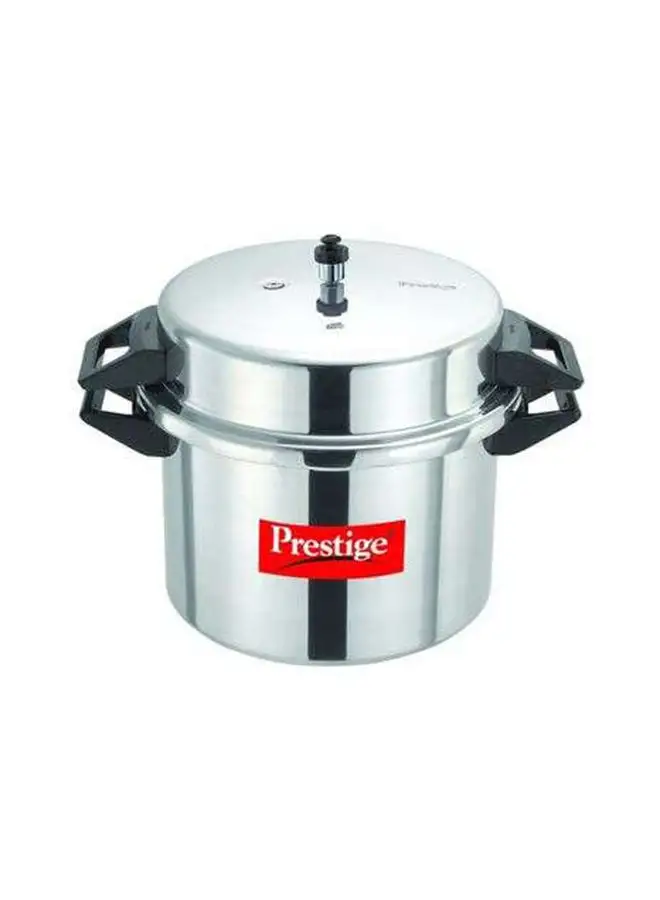 Prestige Aluminium Popular Pressure Cooker with Lid Induction Compatible Base 20Liters