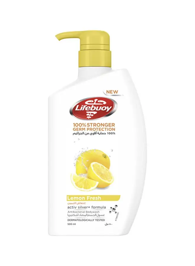 Lifebuoy Anti Bacterial Body Wash Lemon Fresh 500ml