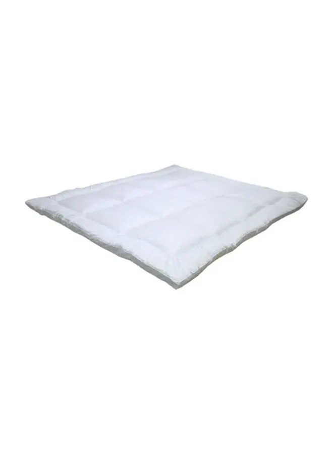 Maestro Anti Alllergic Super Soft Microfiber Mattress Topper بوليستر أبيض 90x190cm