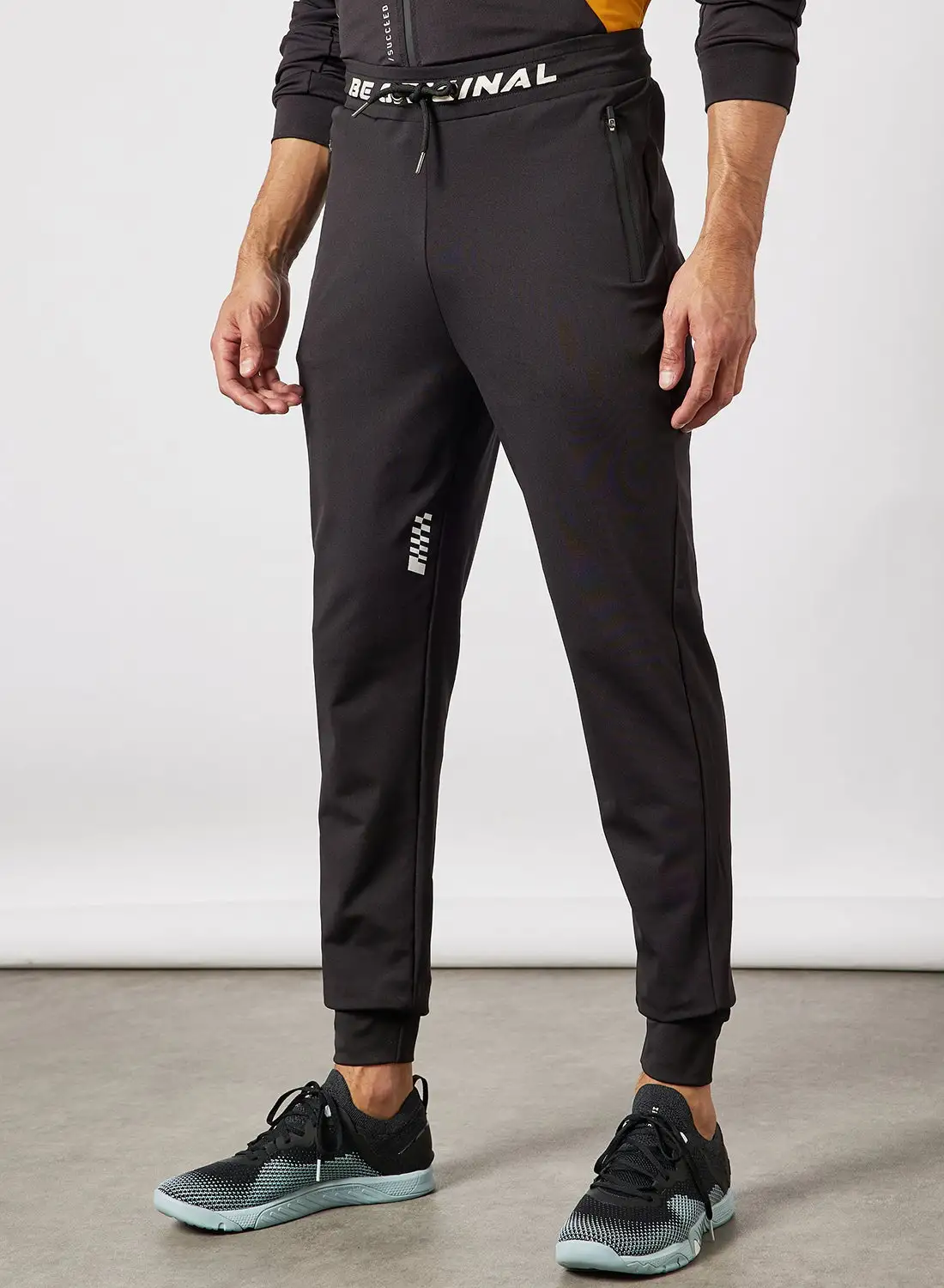 ABOF Active Wear Joggers Jade Black