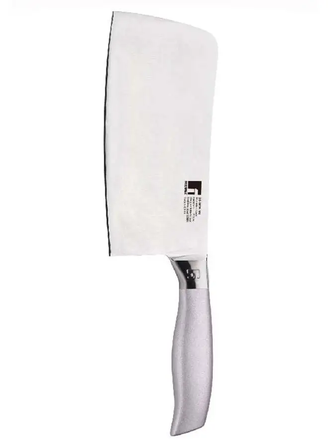 BERGNER Stainless Steel Uniblade Chopper Knife Silver 17.5cm