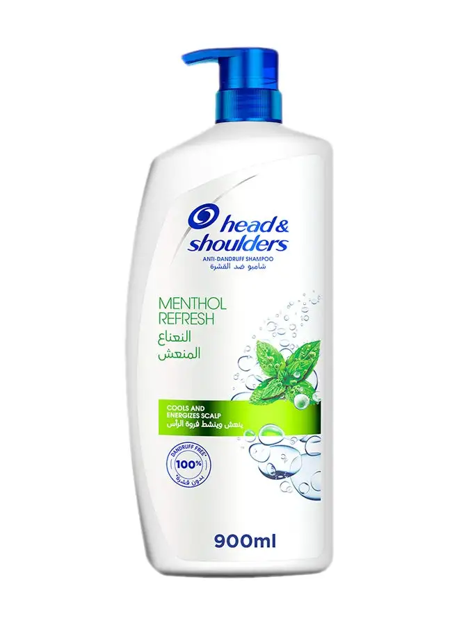 Head & Shoulders 2 In 1 Menthol Refresh Anti-Dandruff Shampoo With Conditioner 900ml
