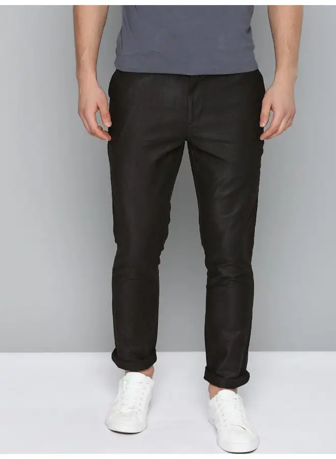 Mast & Harbour Comfortable Casual Pantss Black