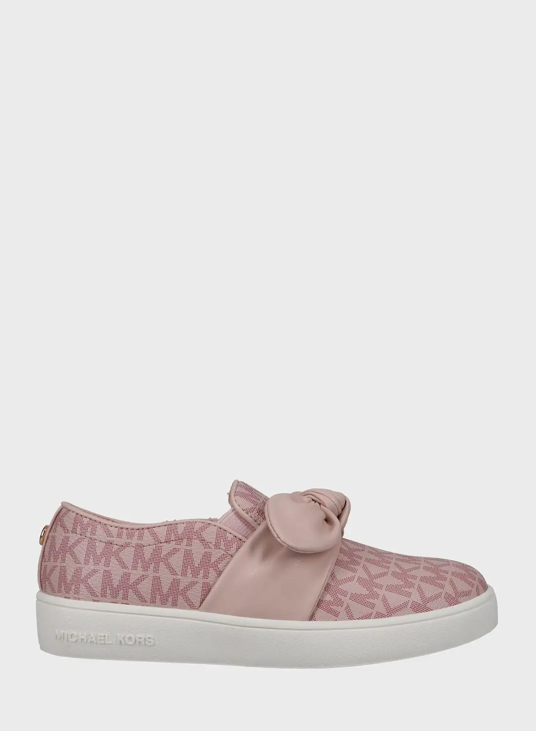 Michael Kors Kids Jem Bow Low Top Slip On Sneakers