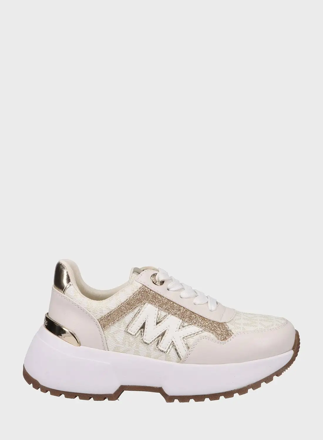 Michael Kors Youth Cosmo Maddy Low Top Lace Up Sneakers