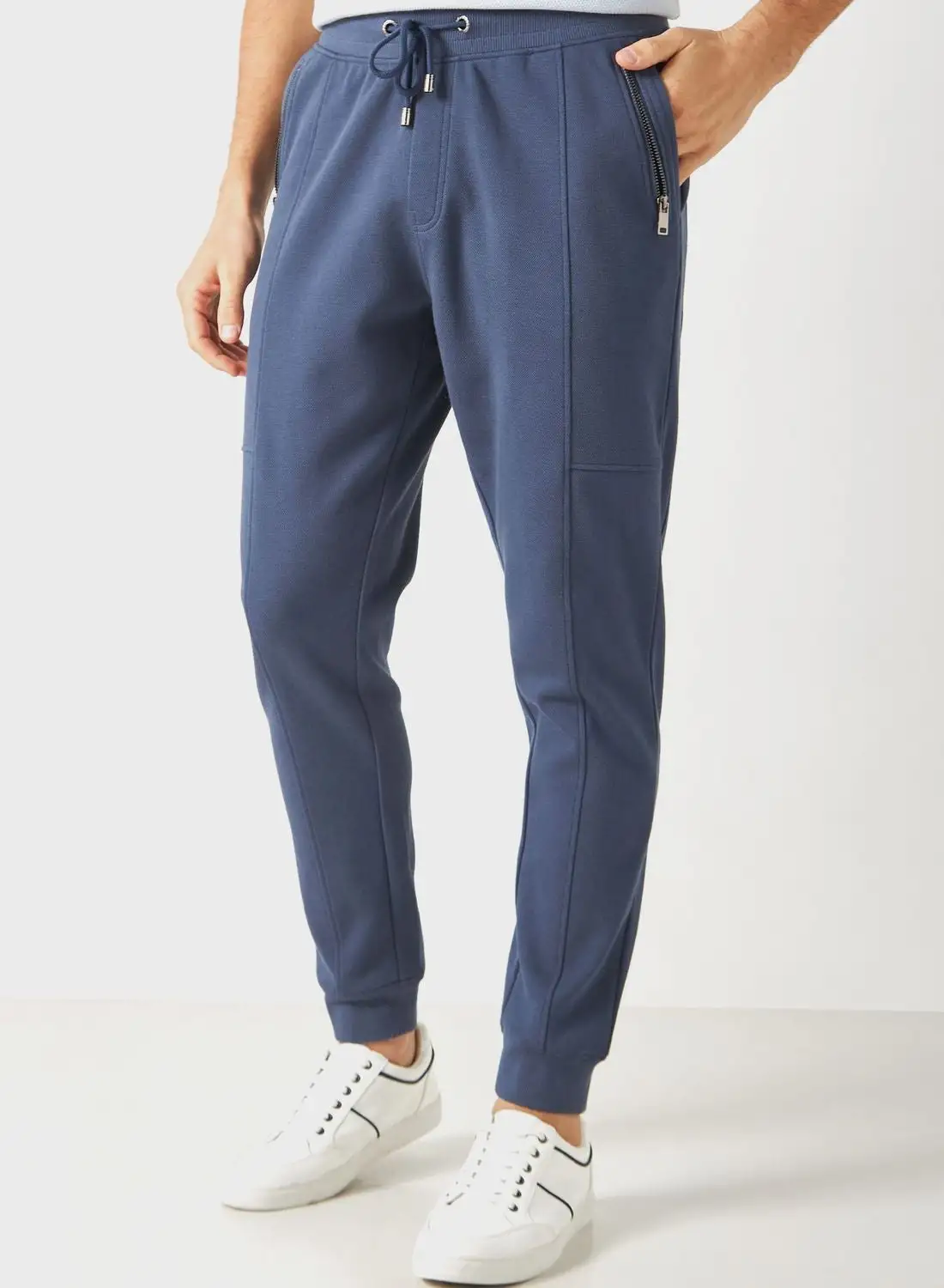 Iconic Pocket Detail Drawstring Sweatpants