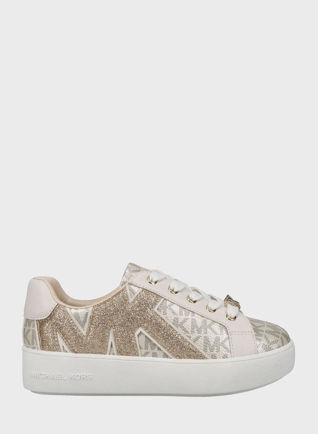 Michael Kors Youth Jordana Airin Low Top Lace Up Sneakers