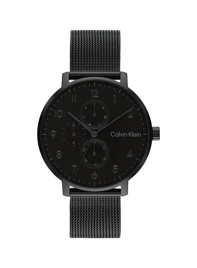 CALVIN KLEIN Unisex Analog Round Shape Stainless Steel Wrist Watch 25200401 - 40 Mm