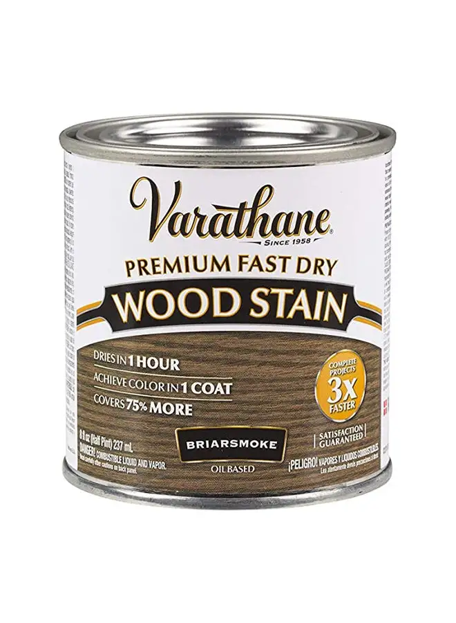 RUST-OLEUM Briarsmoke Varathane Wood Stain Half Pint Briarsmoke 237ml