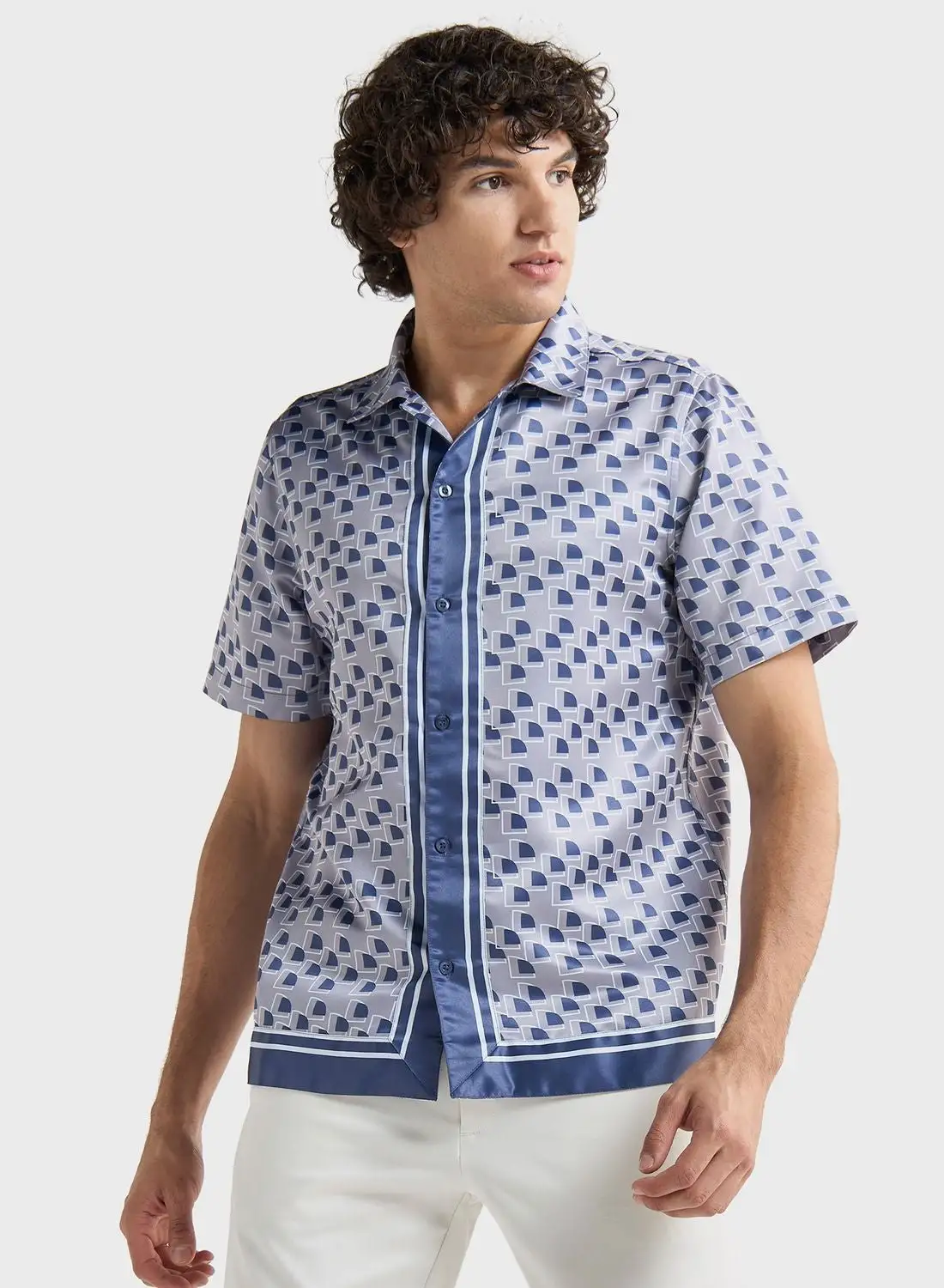 FAV Printed Regular Fit Shirt