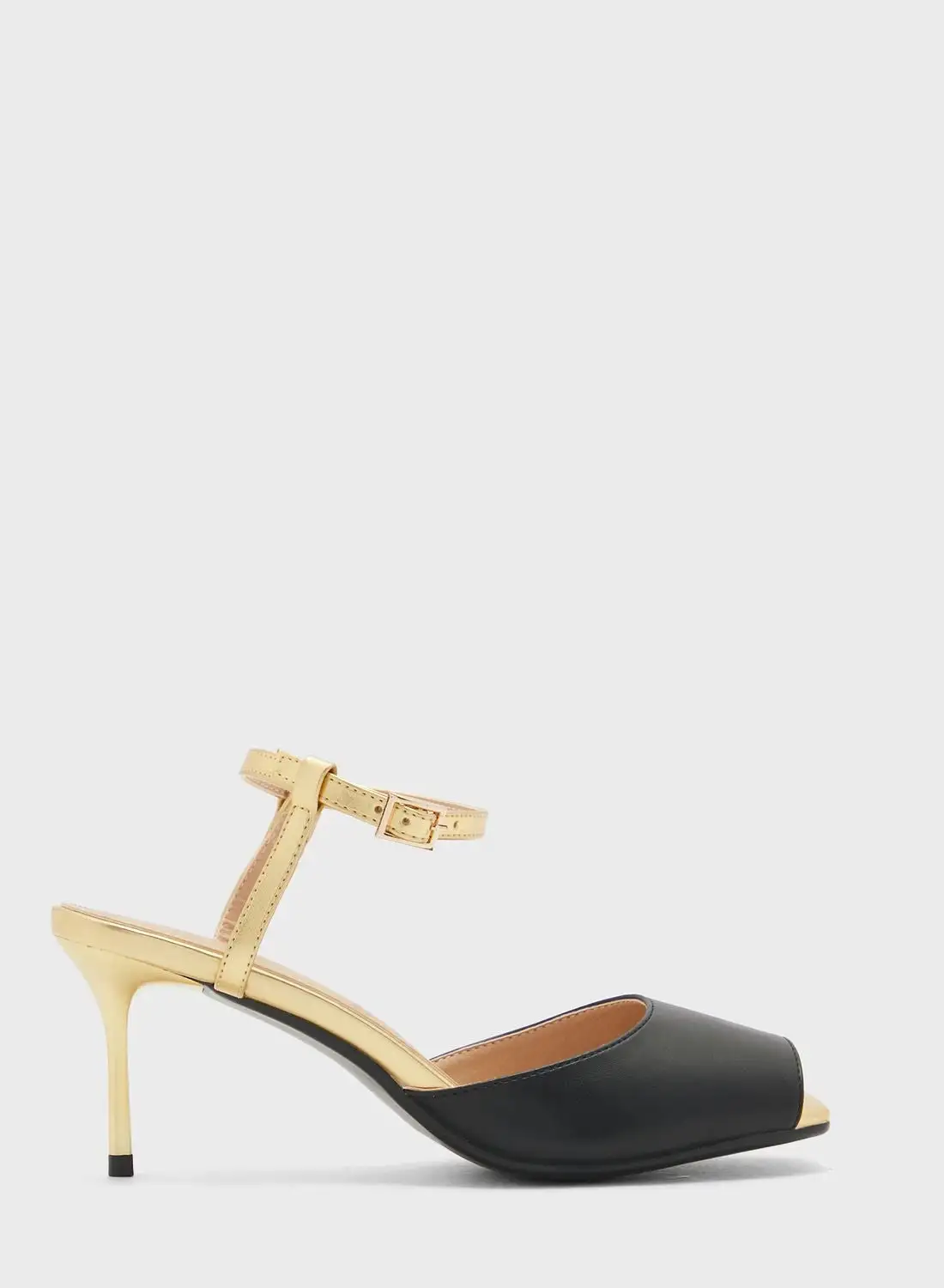 Khizana Peeptoe Ankle Strap Pump