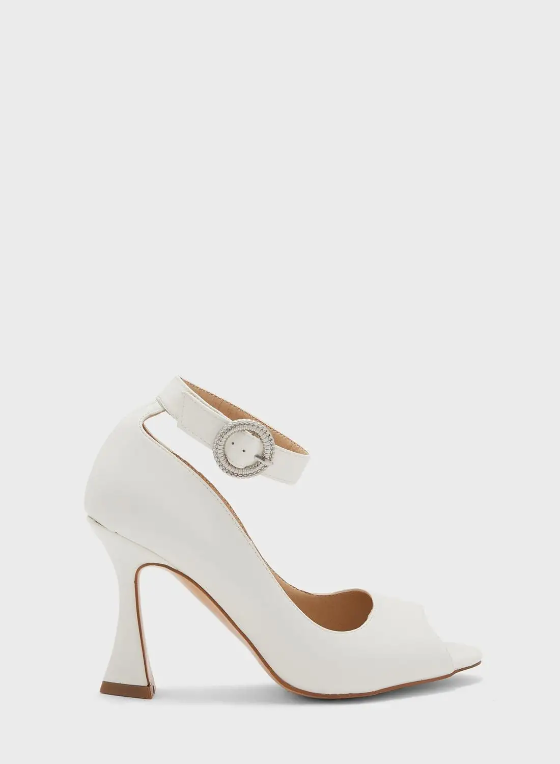 Ella Limited Edition Ankle Strap Peep Toe Pump