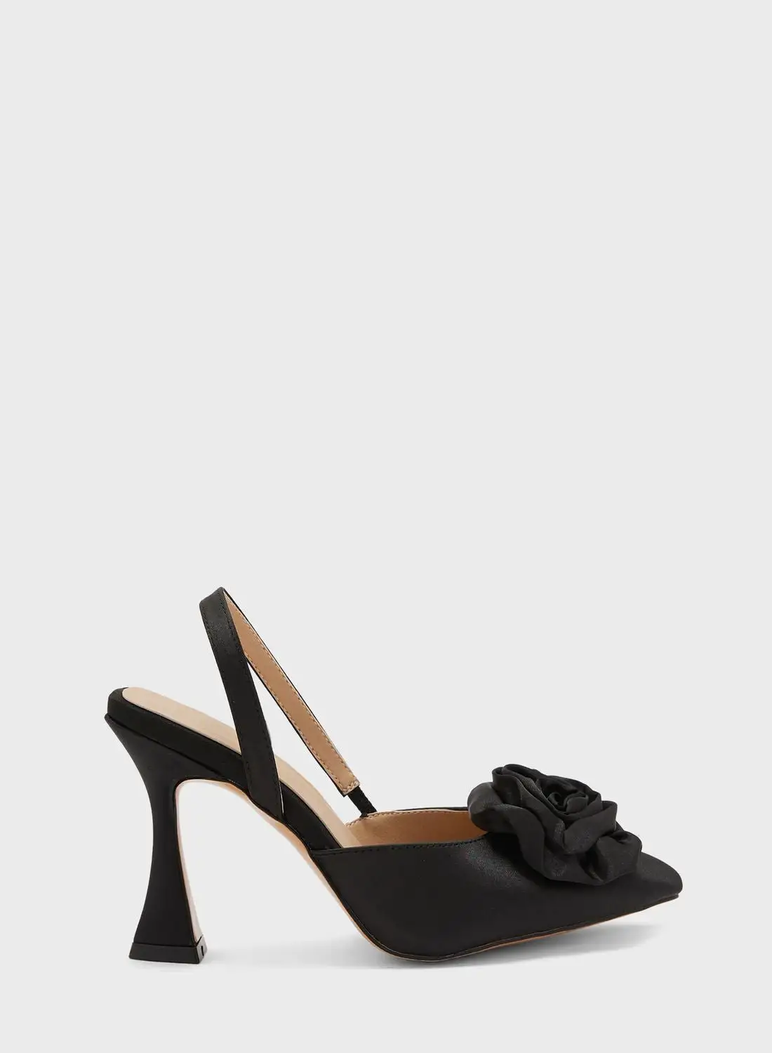 ELLA Rose Satin Sling Back Pump