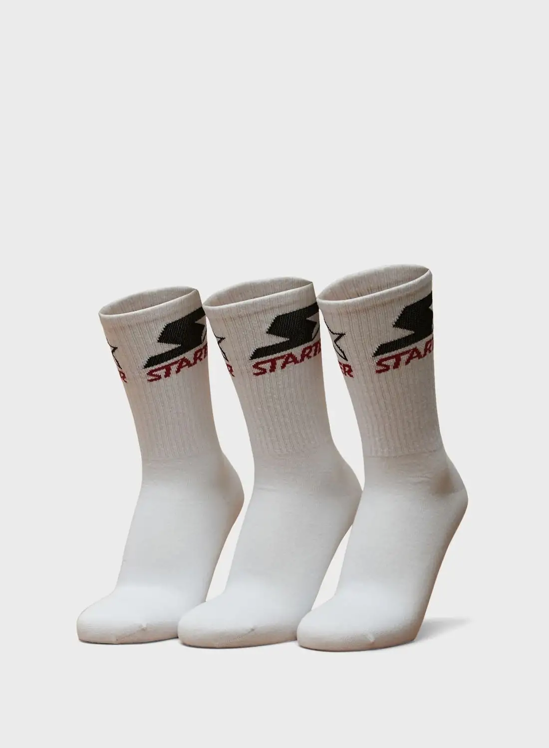 STARTER 3 Pack Logo Crew Socks