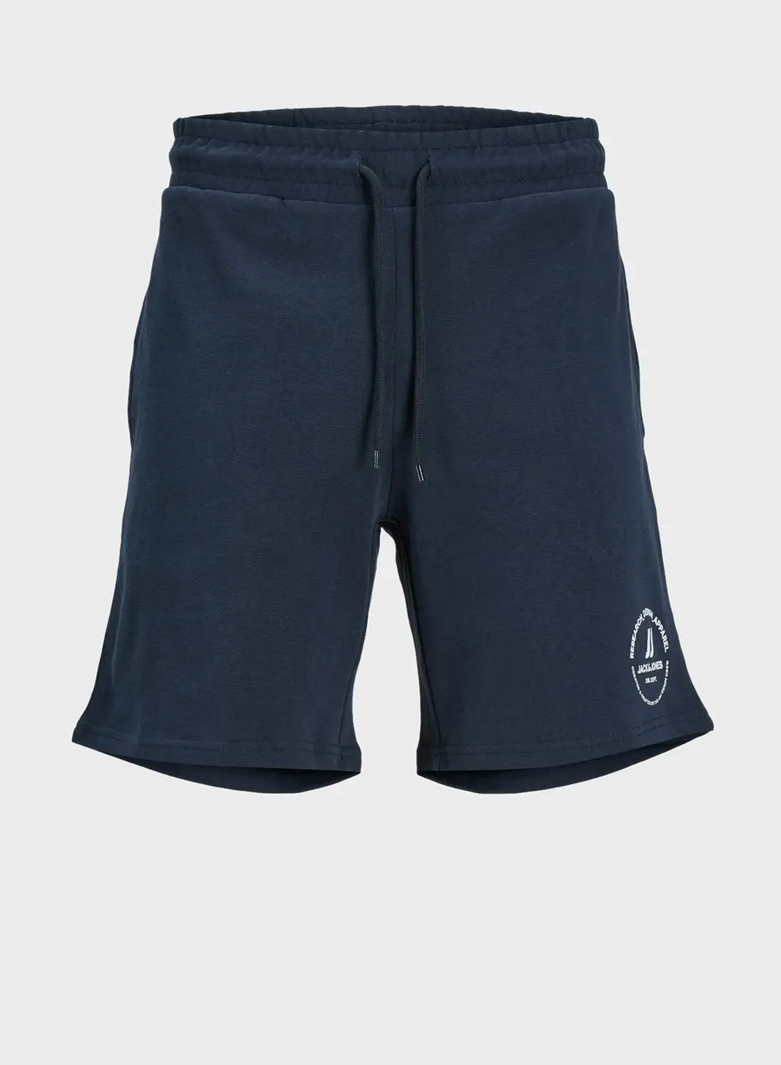 JACK & JONES Logo Drawstring Sweat Shorts