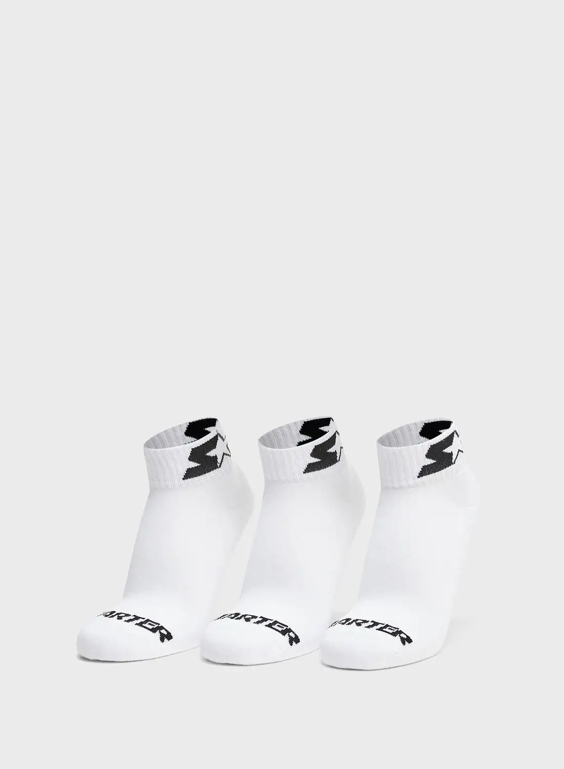 STARTER 3 Pack Logo Ankle Socks