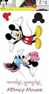 RoomMates Wall Palz Disney Mickey Mouse Decal - Bedroom Decor Stickers with 3D