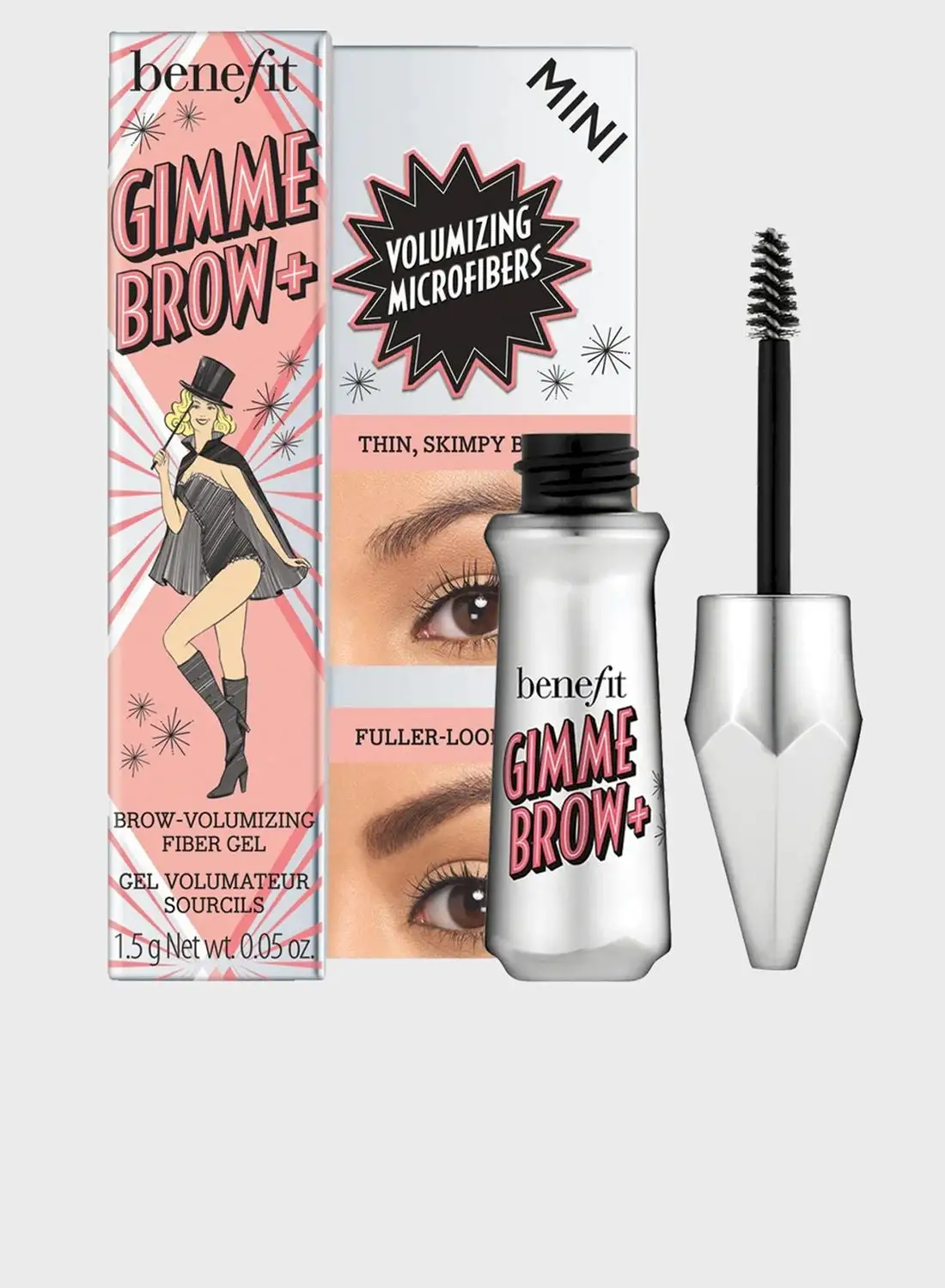 Benefit Cosmetics Gimme Brow+ Eyebrow Gel 4 - Travel Size