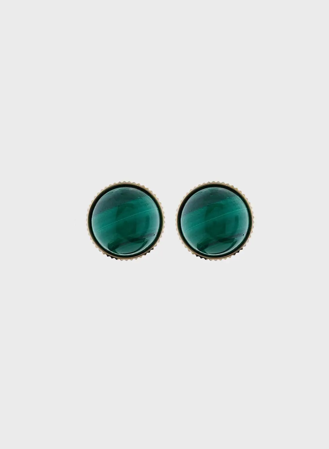 LACOSTE Emerald Stud Earrings