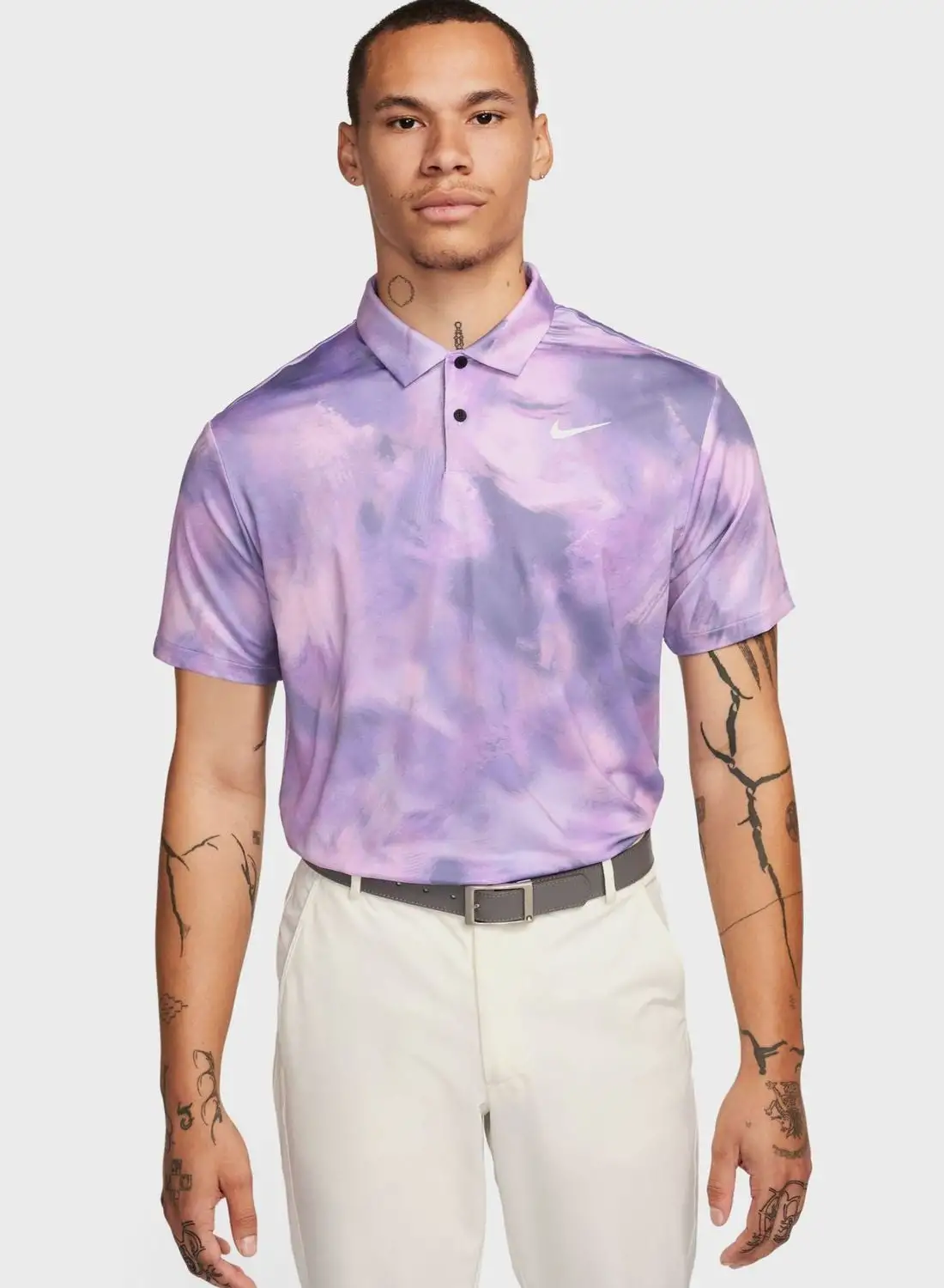 Nike Dri-Fit Tour Polo Ombre Print Shirt