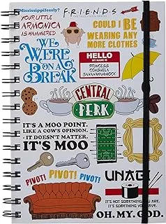 FRIENDS - THE ONE WITH THE QUOTES (A5 WIRO NOTEBOOK)