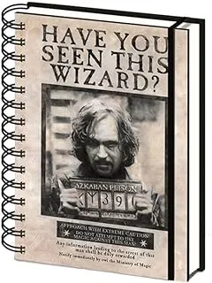 HARRY POTTER - WANTED SIRIUS BLACK (A5 WIRO NOTEBOOK)