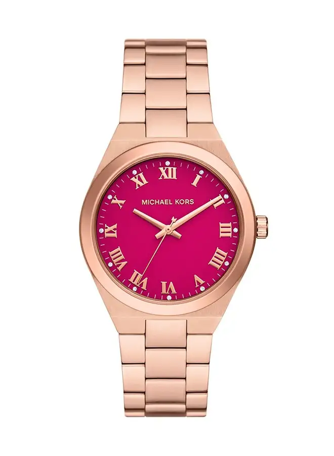 Michael Kors Women's Analog Round Shape Stainless Steel Wrist Watch MK7462 - 37 Mm