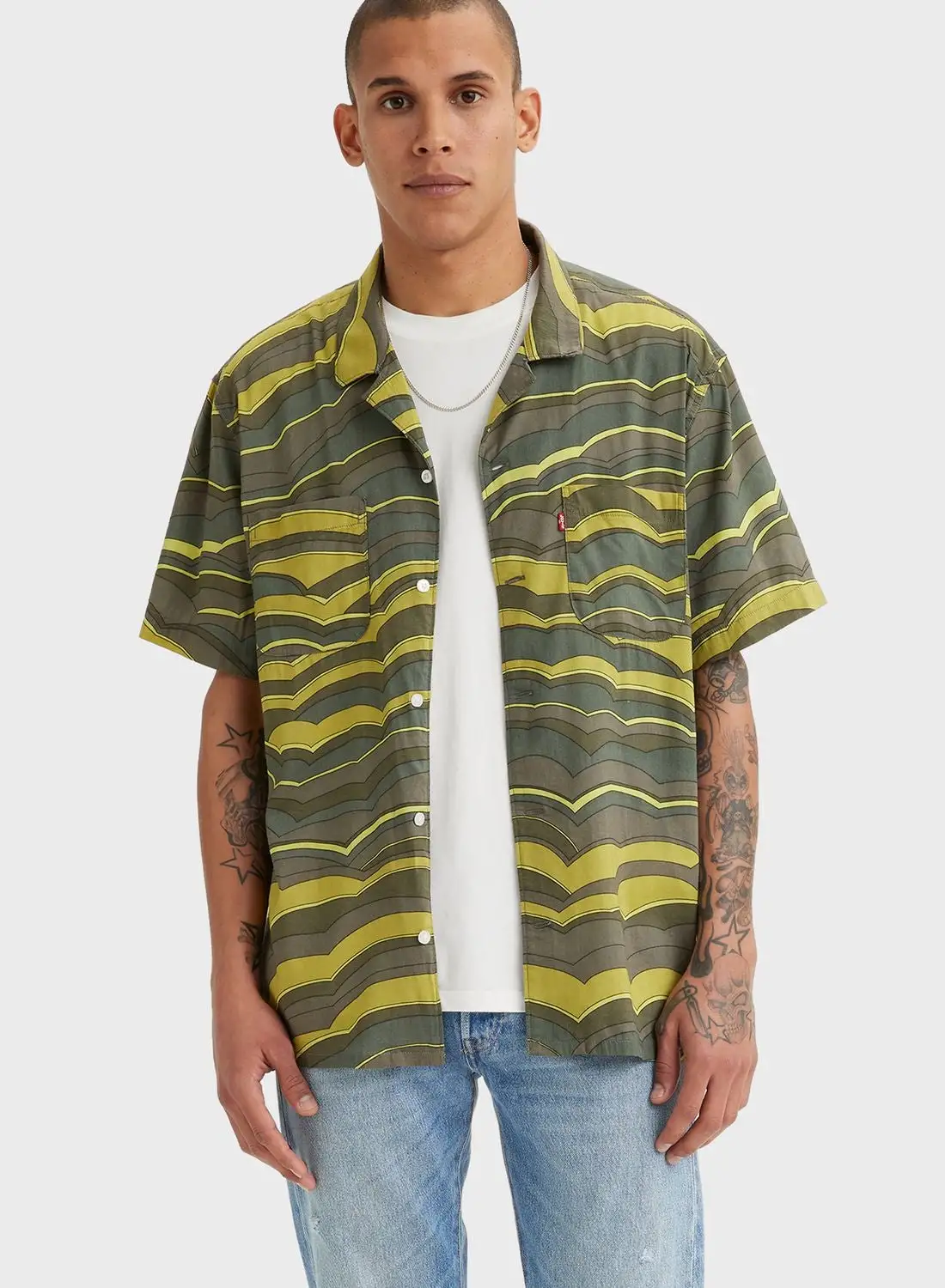 Levi's Casual Printed Regular Fit Shirt