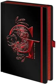 Harry Potter Gryffindor Foil A5 Notebook, One Size, Sr72693