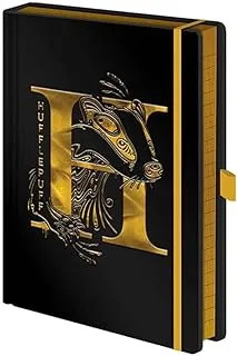 Harry Potter Hufflepuff Foil A5 Notebook, One Size, Sr72694