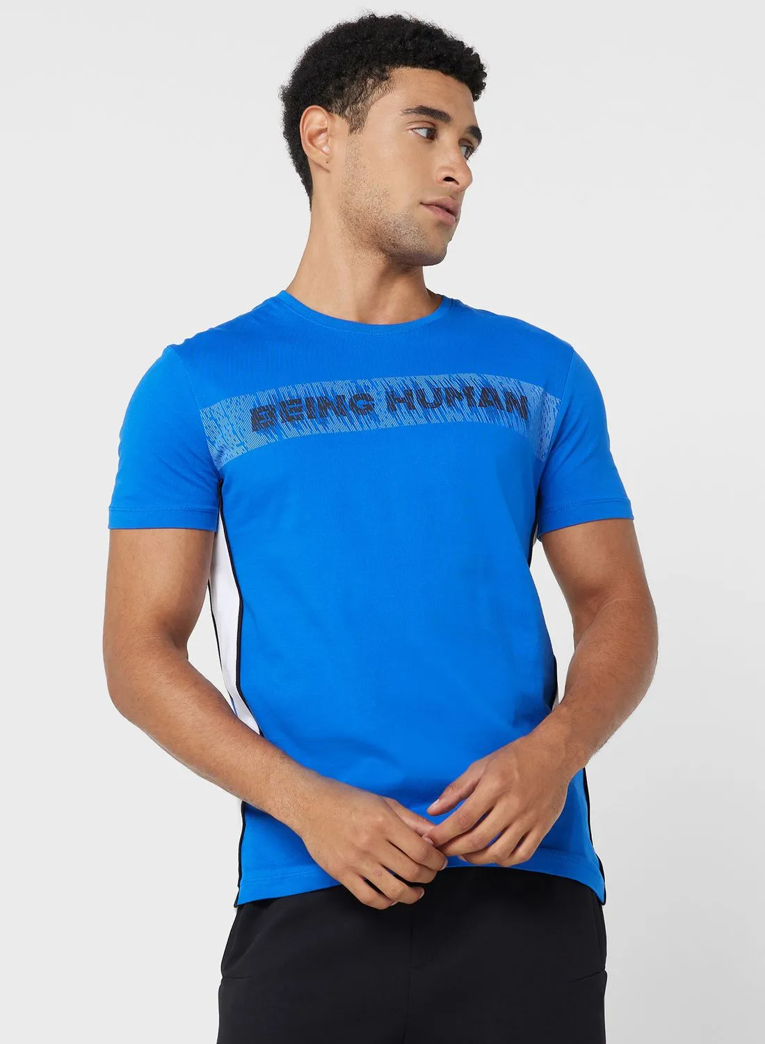 Being Human Printed Crew Neck T-Shirt