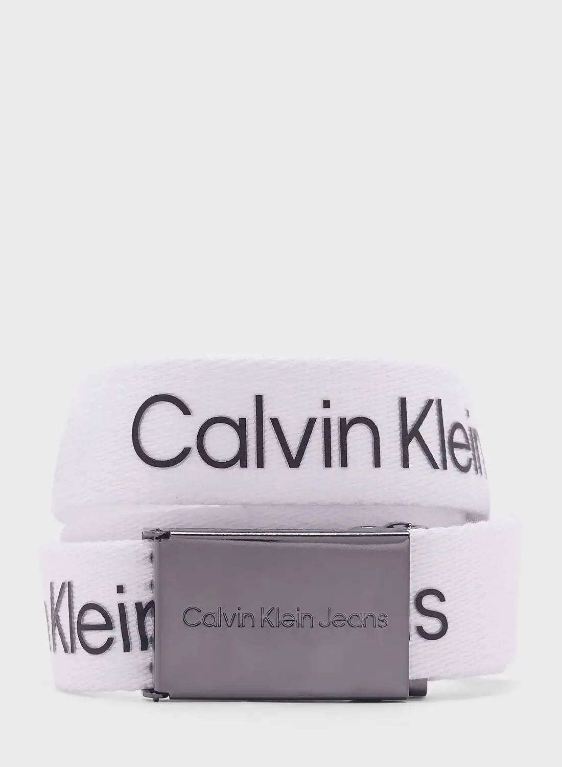 Calvin Klein Jeans Kids Logo Buckle Belt