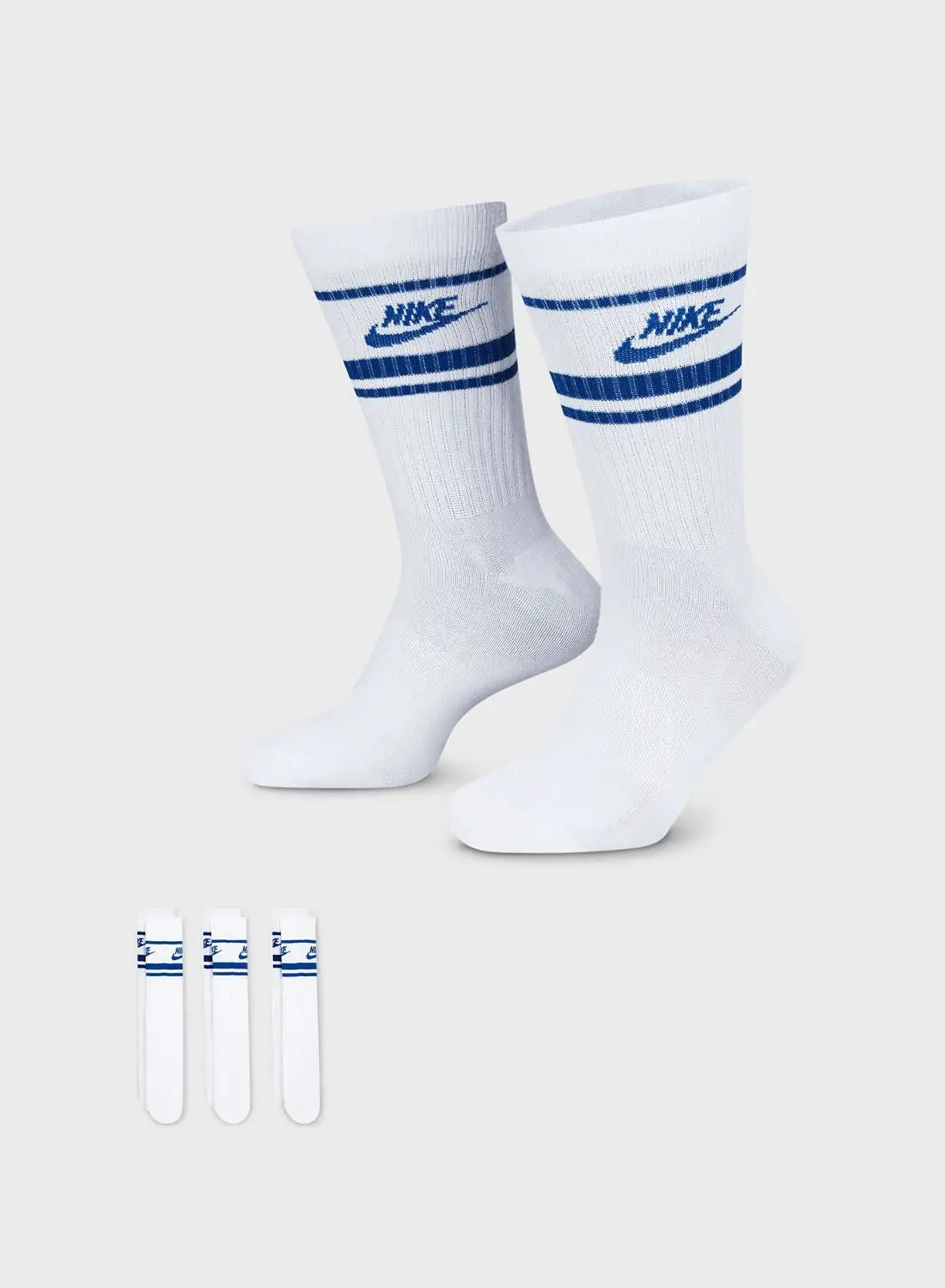 Nike 3 Pack Everyday Essential Crew Socks