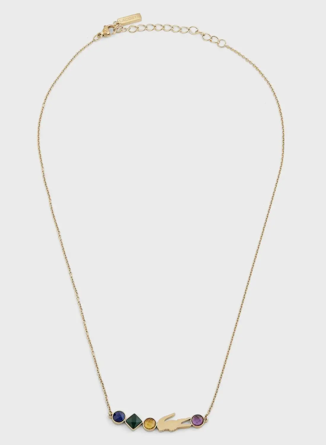 LACOSTE Ionic Plated Short Necklace