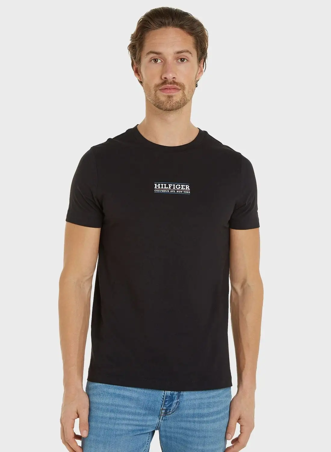 TOMMY HILFIGER Logo Crew Neck T-Shirt