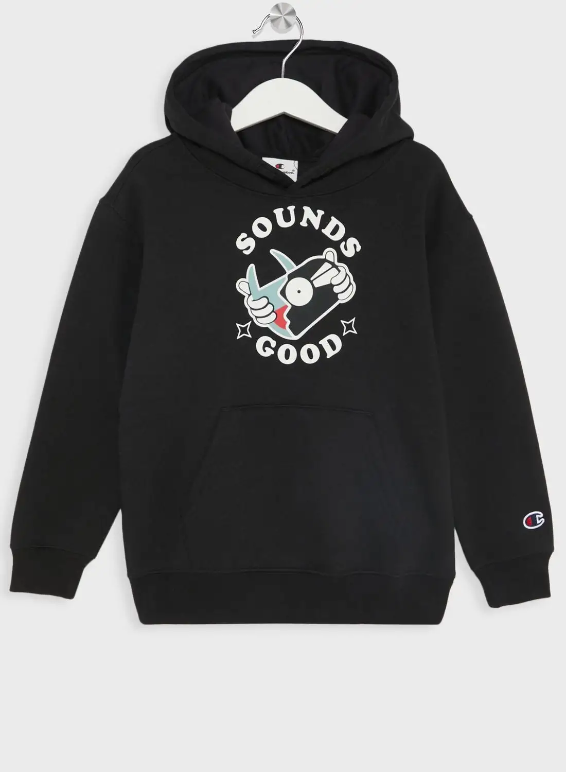 Champion Kids Logo Hoodie