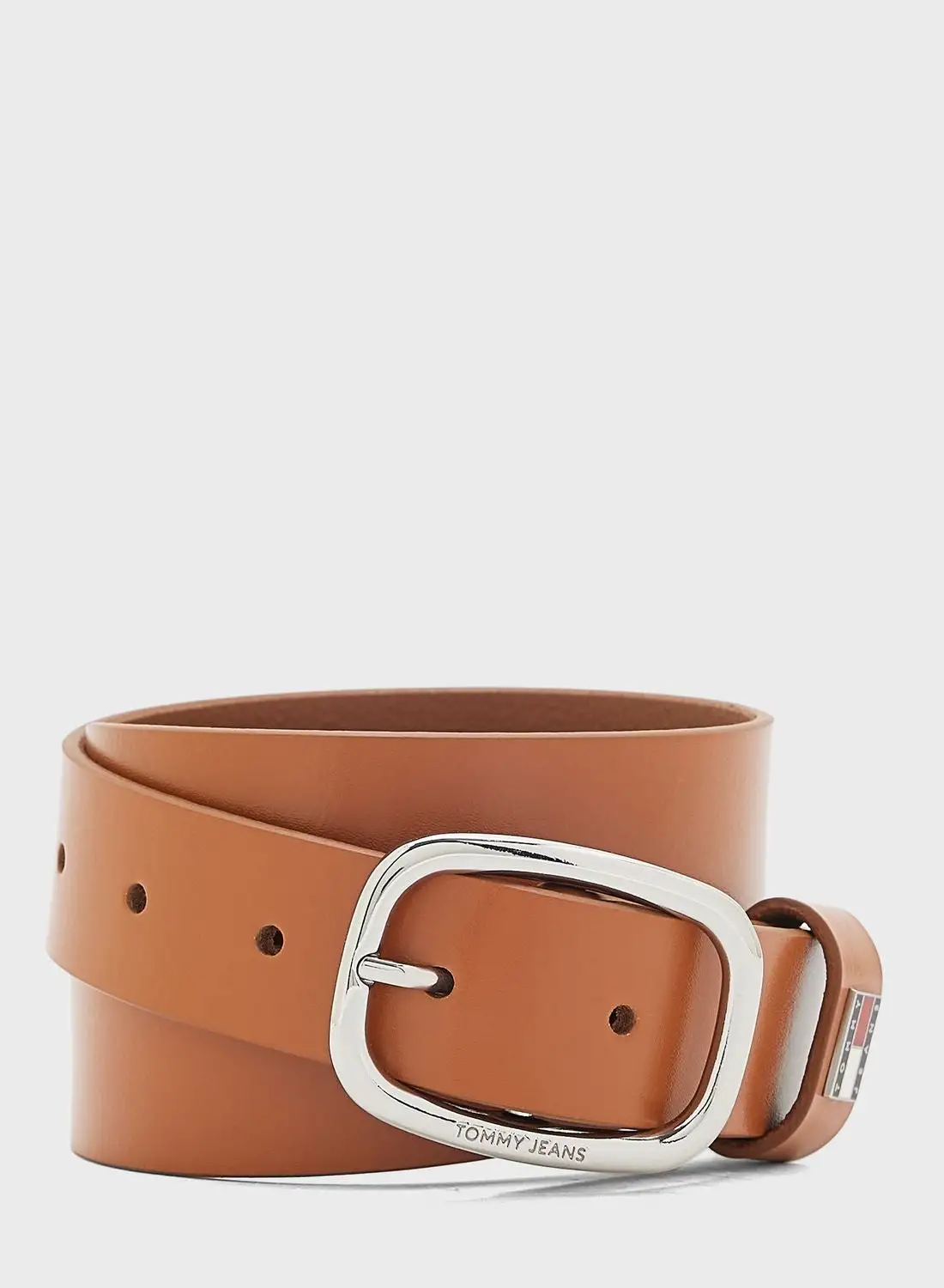 TOMMY JEANS Oval 3.0 Allocated Hole Belt