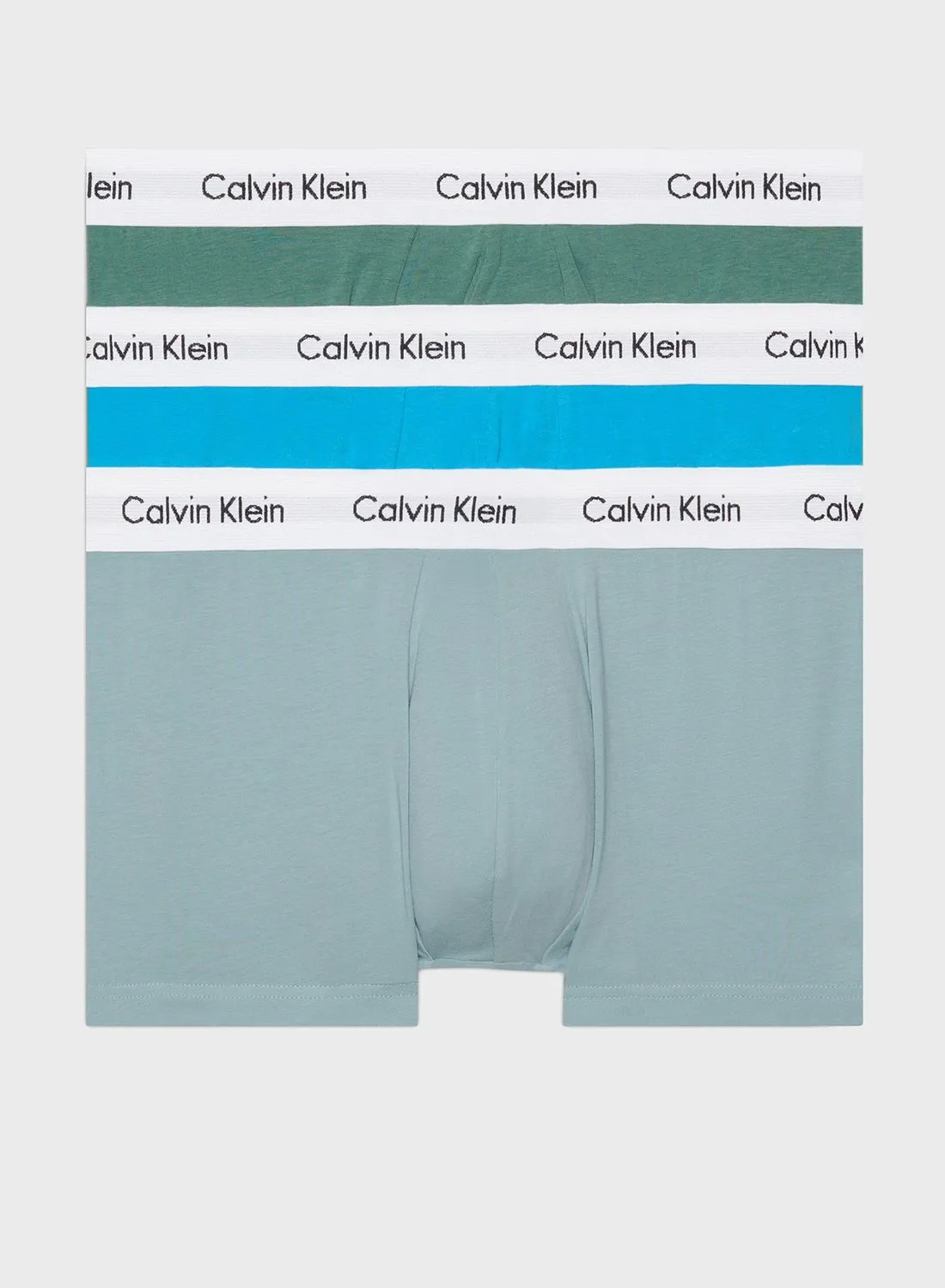 CALVIN KLEIN 3 Pack Low Rise Trunks