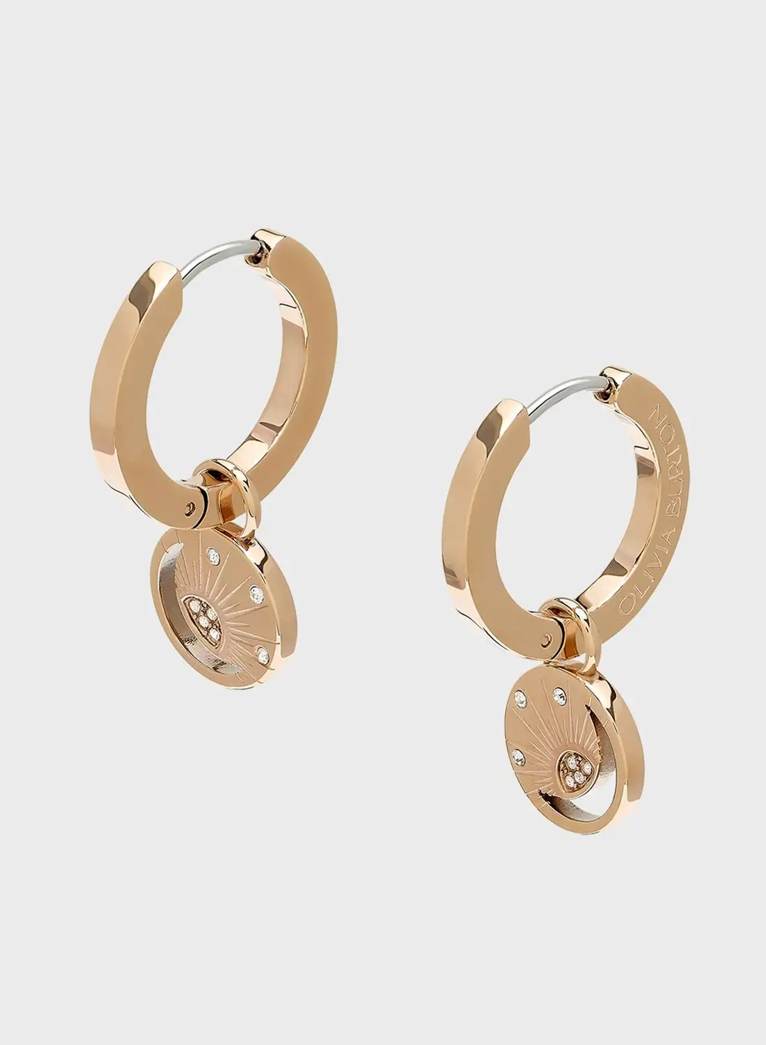 OLIVIA BURTON Ionic Plated Drop Earrings