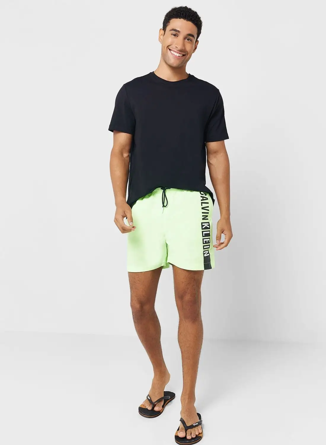 CALVIN KLEIN Drawstring Swim Shorts