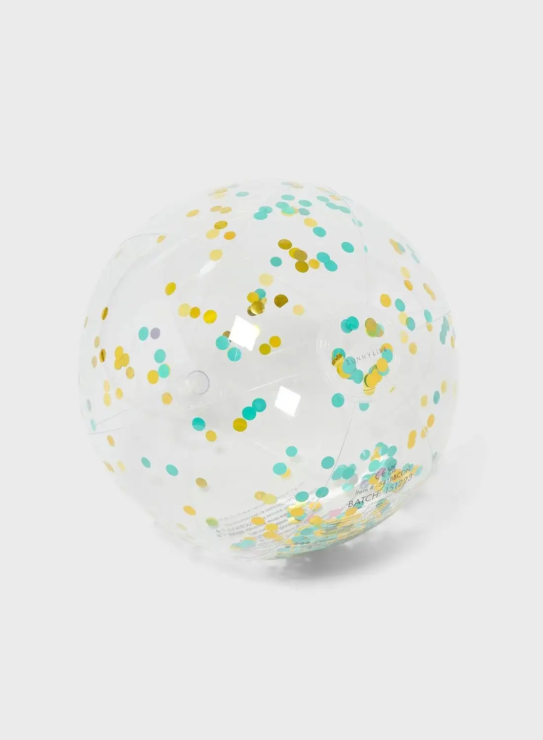 SUNNY LIFE Inflatable Beach Ball Confetti Multi