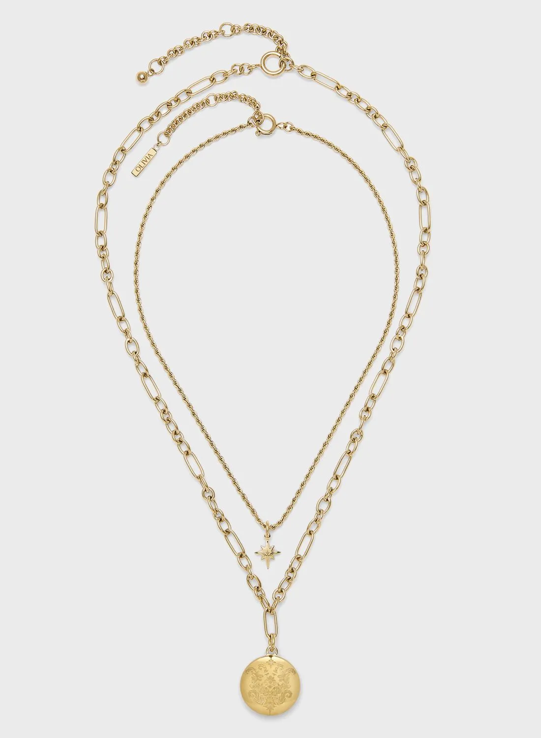 OLIVIA BURTON Ionic Plated Layered Necklaces