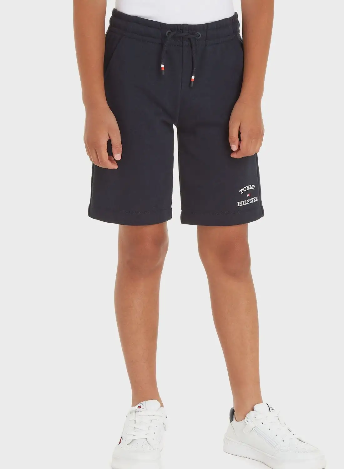 TOMMY HILFIGER Kids Logo Sweat Shorts