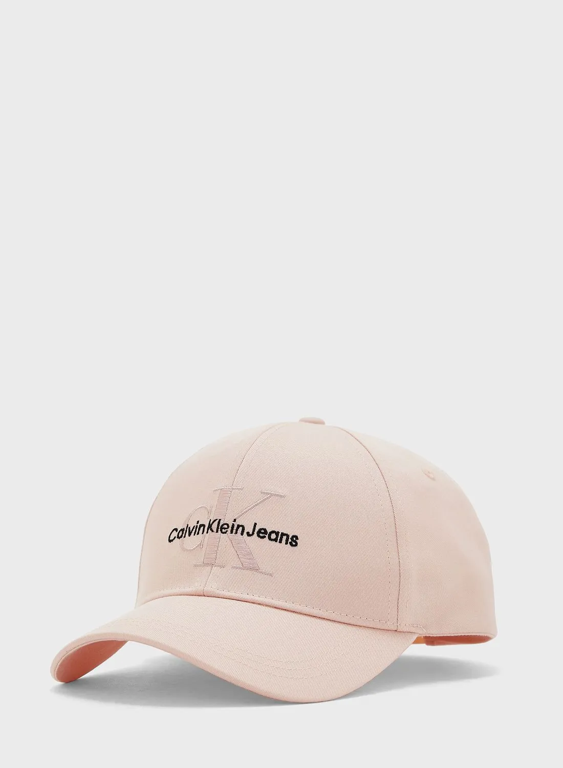 Calvin Klein Jeans Monogram Curved Peak Cap