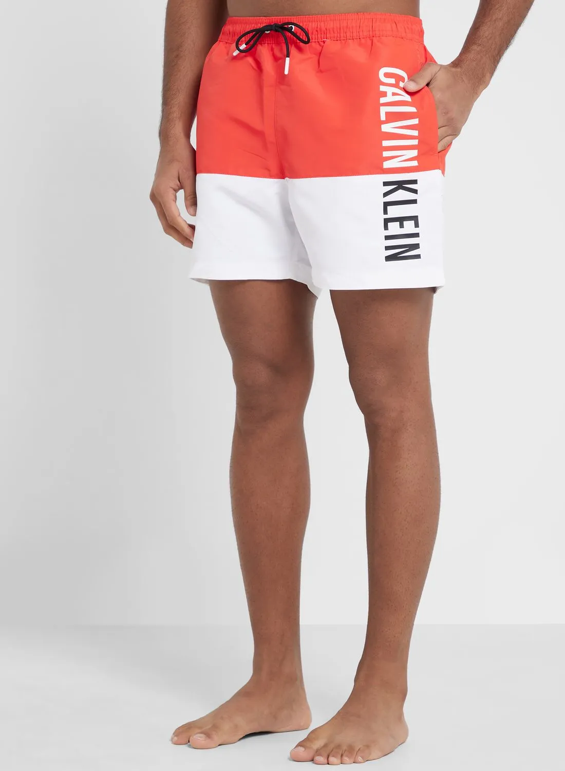 CALVIN KLEIN Drawstring Swim Shorts