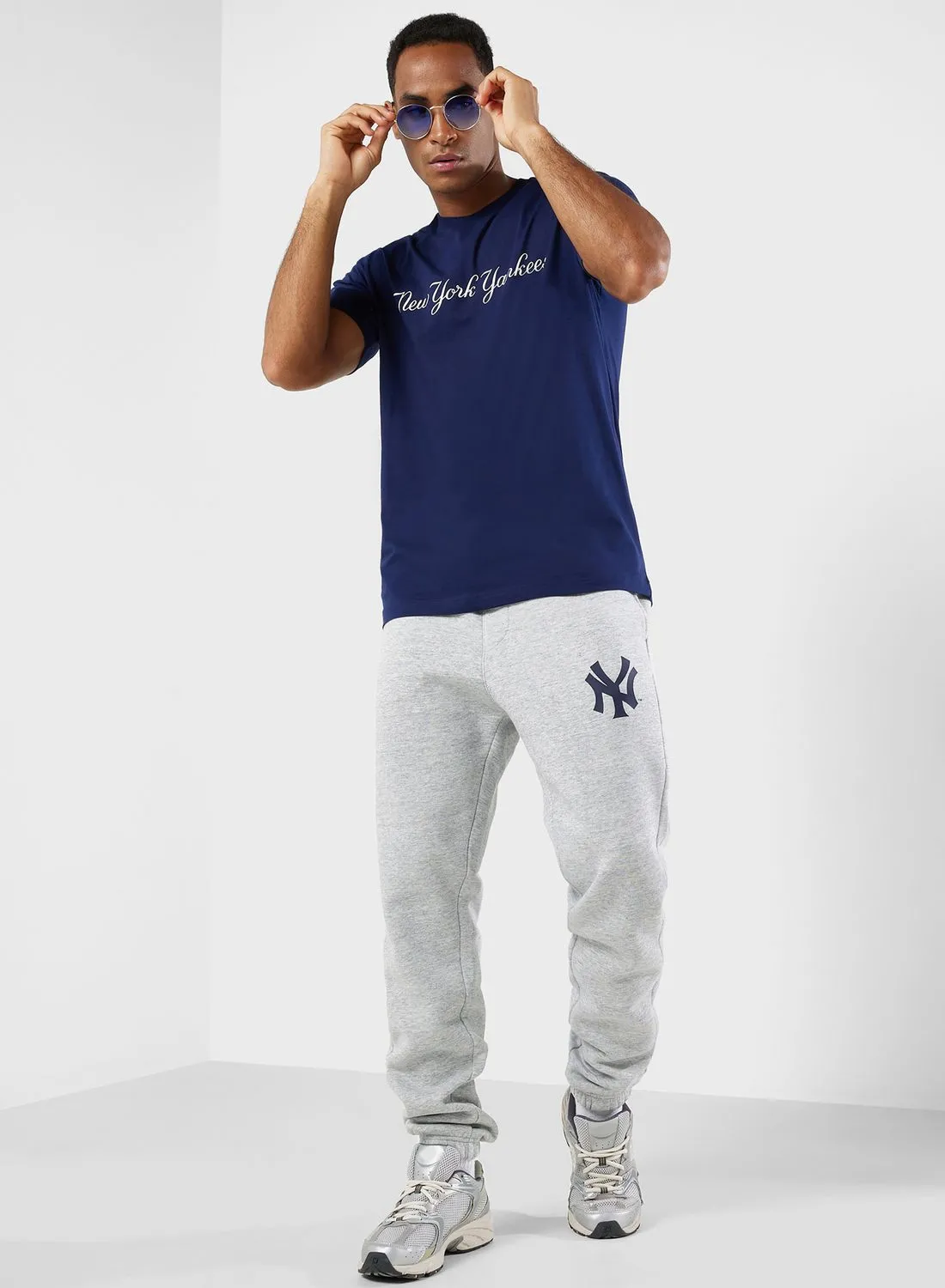 Champion Cuffed Logo Sweatpants