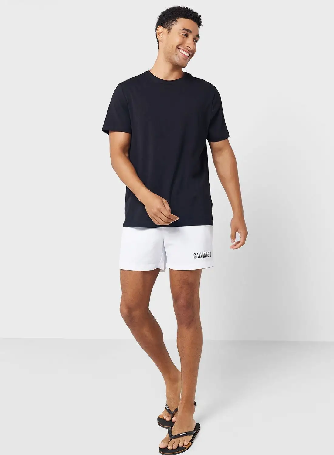 CALVIN KLEIN Drawstring Swim Shorts