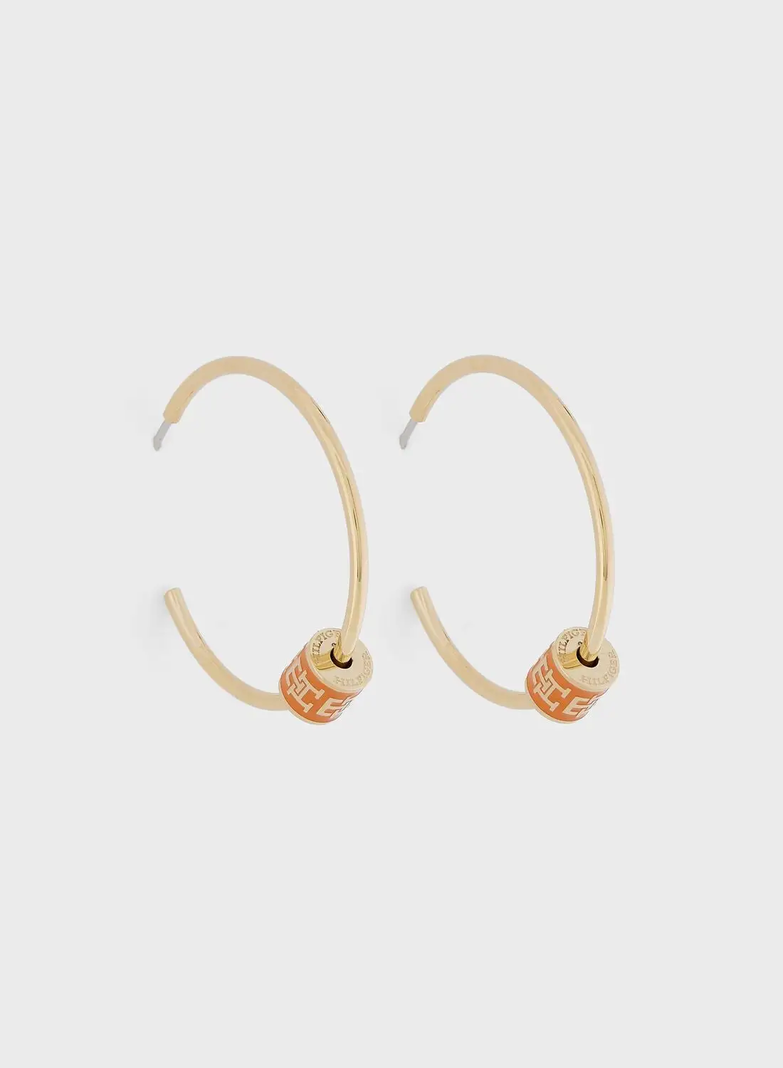 TOMMY HILFIGER Ionic Plated Hoop Earrings