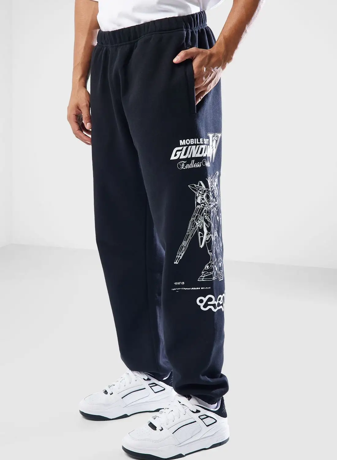 HUF Gundam Wing Fleece sweatpants